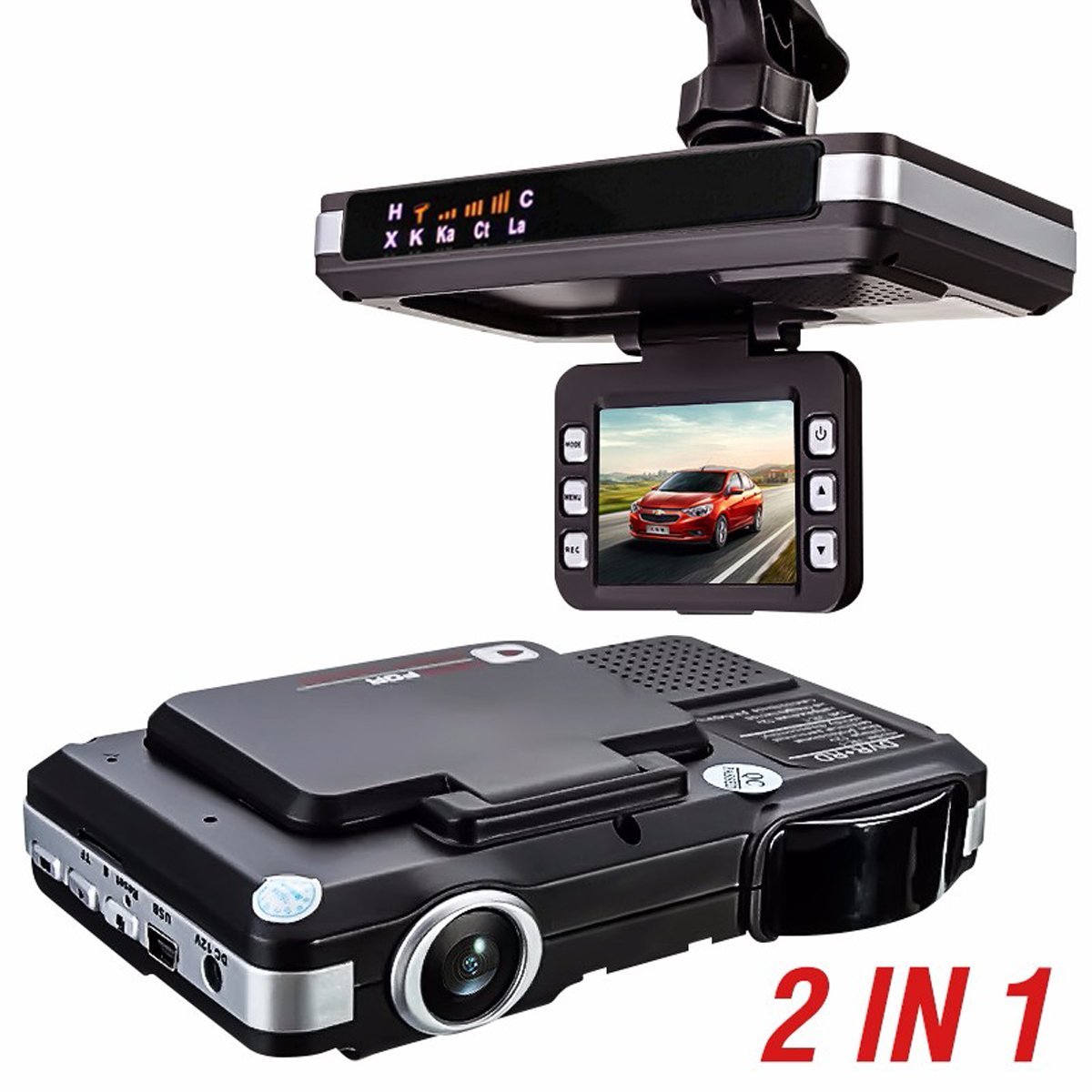 MATCC 2.0- 2-in01 Car DVR+RD Camcorder and Radar Detector ...