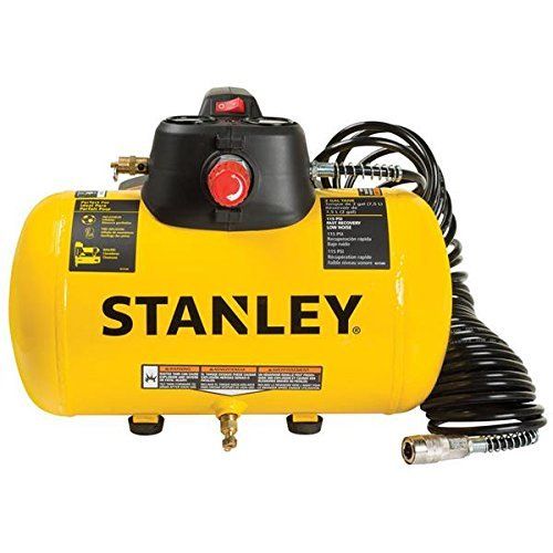 Stanley 2Gallon 115PSI 120Volt Horizontal Portable Electric Air