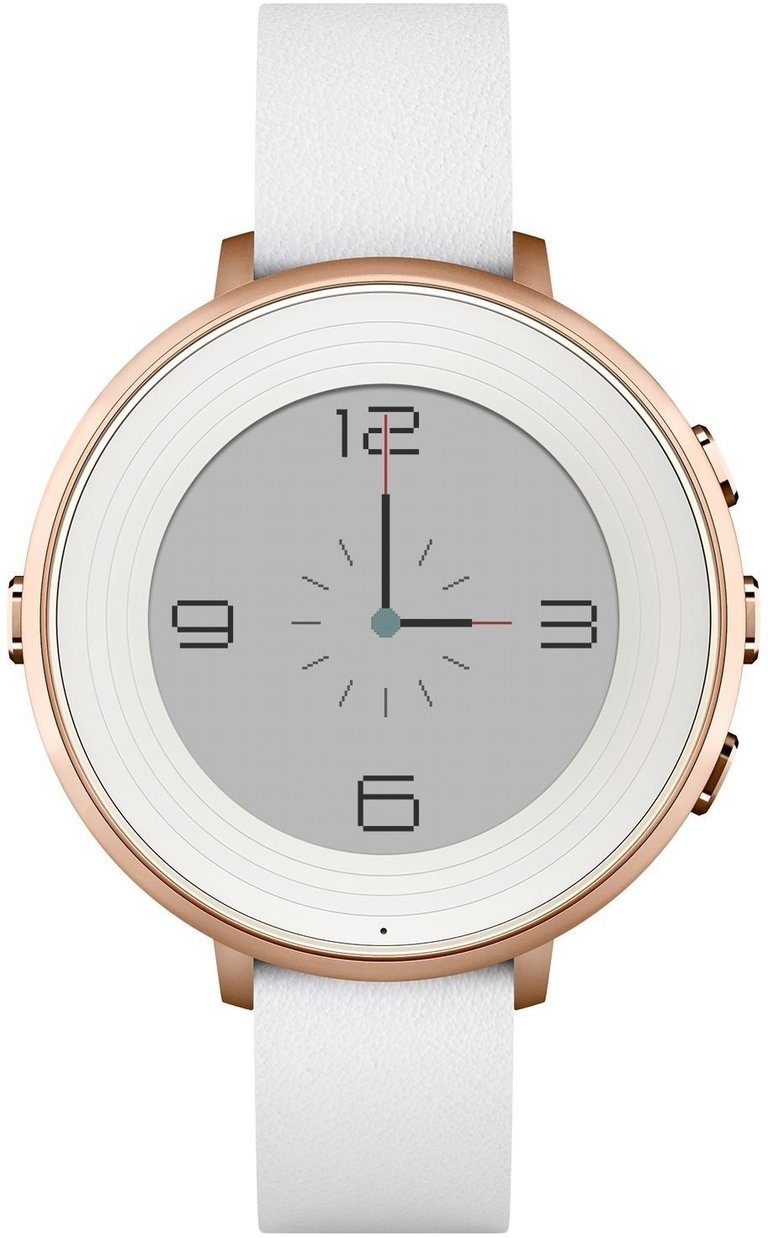pebble time round 14mm smartwatch